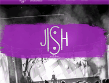 Tablet Screenshot of jishentertainment.com